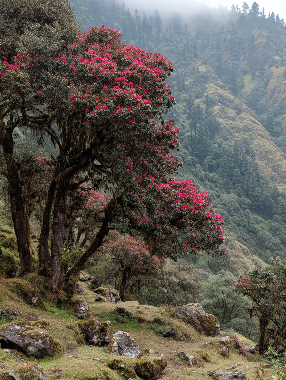 Himalayan Rhododendron